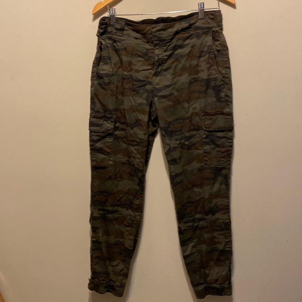 Dark Green Cargo Pants